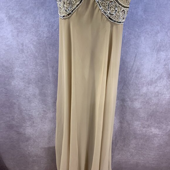 JKARA Beaded Mock Fair Dress - Picture 9 of 16